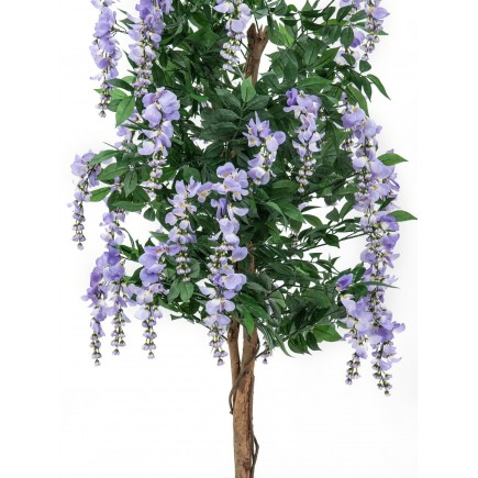 EUROPALMS Wisteria, artificial plant, purple, 180cm